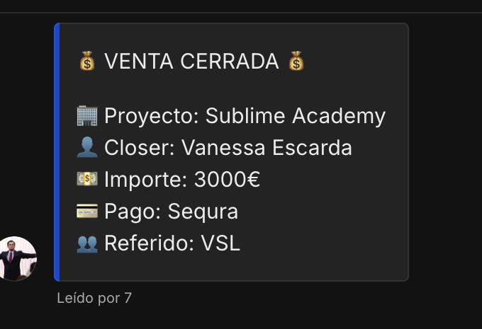 Más ventas cerradas por closers de la comunidad